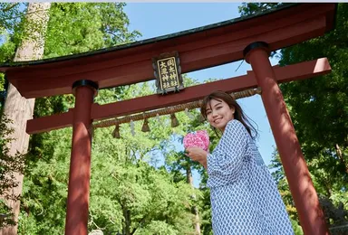 岡太神社・大瀧神社で参拝し奉納