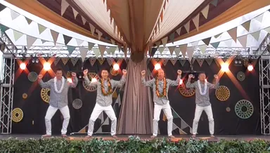 メンズフラダンス風景2