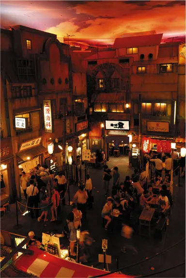 ラーメン博物館の館内