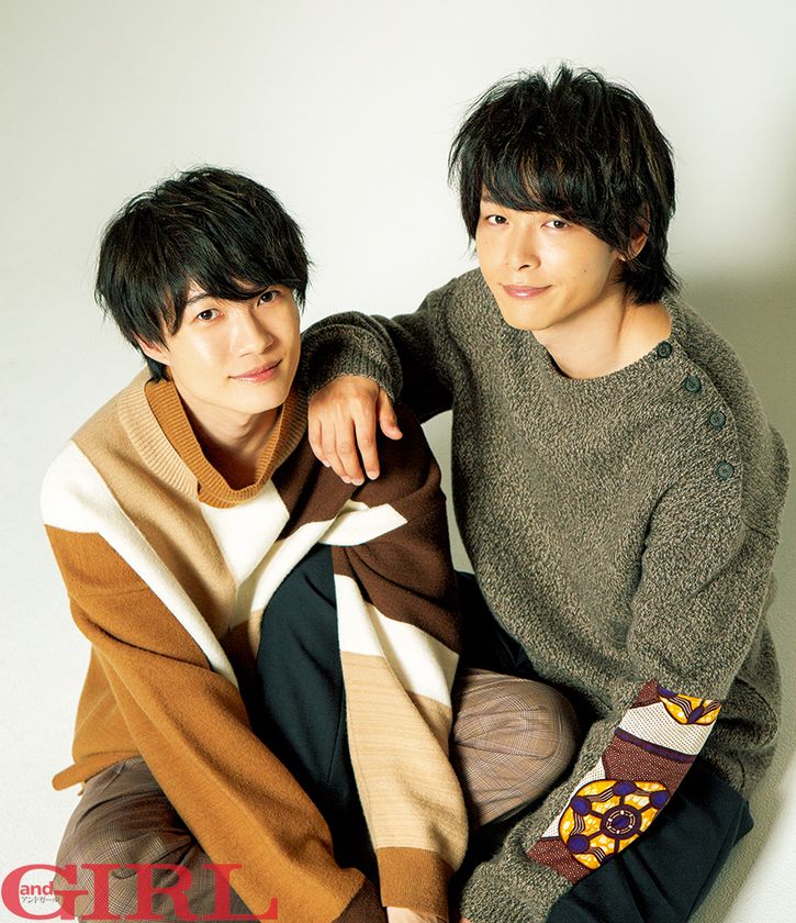 あざと可愛い♪この2人最強です
神木隆之介×中村倫也 インタビュー
アラサー女性との妄想デートまで
『andGIRL 12月号』2019年11月12日（火）発売！