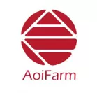 アオイファーム企業シンボル ～“強い農業はこえていく”と想いを込め～