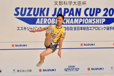 シニア男子シングル優勝　斉藤瑞己選手
