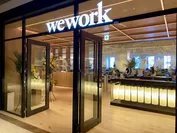 コミュニティ型オフィス「WeWork」エントランス