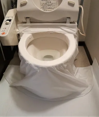 トイレフルカバー使用例(1)