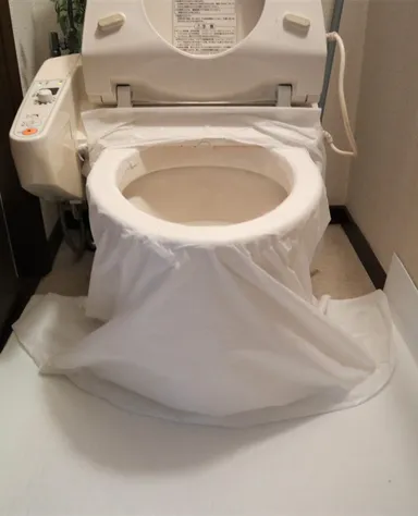 トイレフルカバー使用例(2)