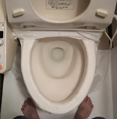 トイレフルカバー使用例(3)