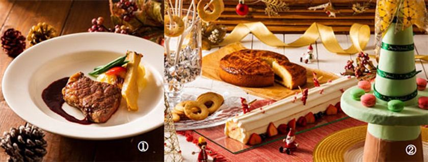 今年はディナー限定1人1皿のフォアグラのポアレで贅沢に！
クリスマス特別メニューが登場！
アンガス牛のグリルやブッシュドノエルも
