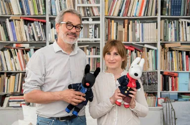 作者の二人も大のお気に入りです(ゲオルグ・ハレンスレーベン氏(左)とアン・グットマン氏)