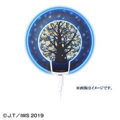モチモチの木　ワイヤレスチャージャー　使用イメージ1