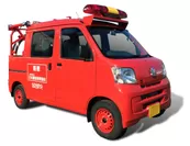 市区町村(離島を除く)に寄贈する軽消防自動車(デッキバンタイプ・9台)
