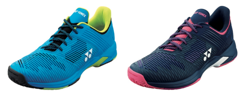 パワークッションプラス搭載
柔らかで快適な履き心地&片足300g以下の
軽量テニスシューズ「SONICAGE 2(ソニケージ2)」
2019年12月下旬より発売