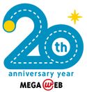 MEGA WEB20周年ロゴ
