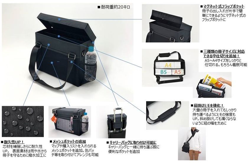 3分で完売したコミックマーケット向けのオリジナル商品 12/11に「コミケ用ミーティングバッグ」WEBサイトで発売開始！ | 株式会社カウネット