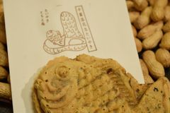 甘くないのにこってりと超濃厚！千葉県産100％の落花生を使った一丁焼きのたいやきが好評