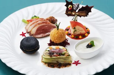 クリスマスアミューズプレート