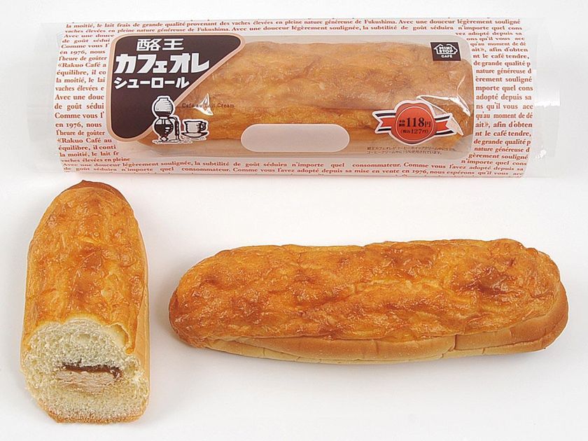 【東北の味を全国へ】　
大人気“酪王”コラボ菓子パン第８弾！
「酪王カフェオレシューロール」１１/２６(火）新発売