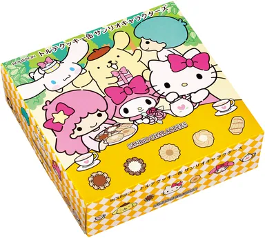 トルテクッキー缶(サンリオキャラクターズ)外箱斜