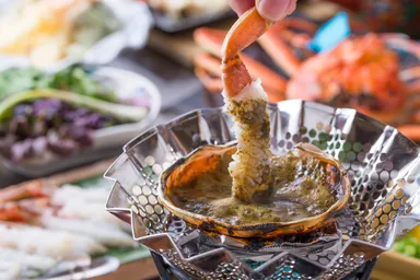 カニ味噌しゃぶしゃぶ