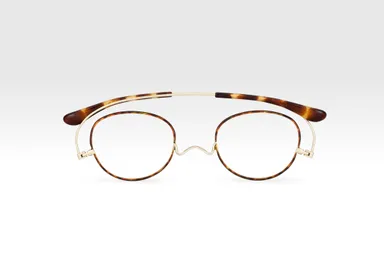 ボストン七宝(ゴールド／ブラウンデミ)