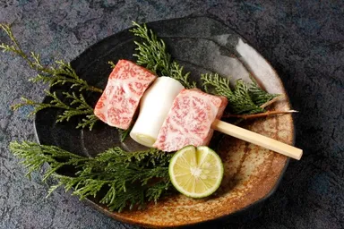 和牛串焼きステーキ