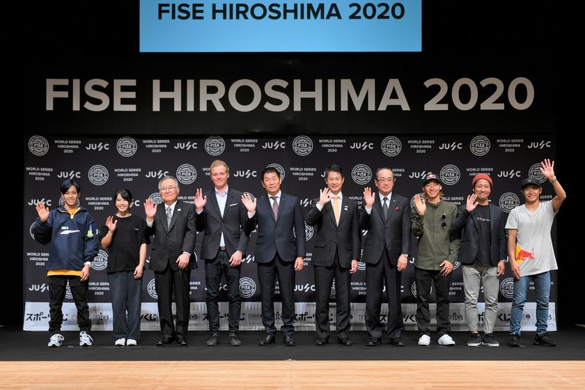 10万3千人が熱狂した『FISE WORLD SERIES HIROSHIMA』が
2020年も開催決定！！
『FISE WORLD SERIES HIROSHIMA 2020』
開催概要決定プレス発表会
