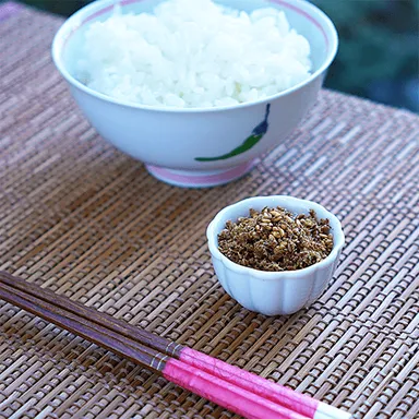 だしがらで作ったふりかけ