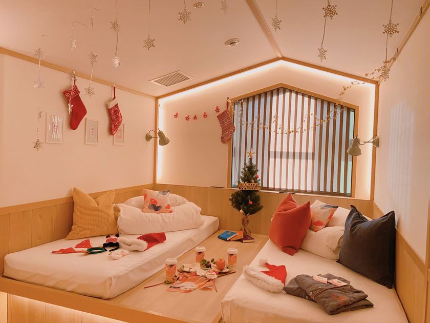 ★期間限定★
クリスマスルームでおこもり女子会を楽しもう！
Twinkle Christmas Night 2019
きらきら輝くスノーマジックで、夢見る乙女の夜を