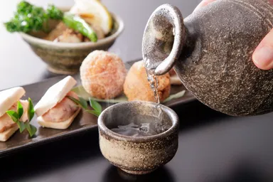 「地酒ボート」近江の地酒（日替わり5種）