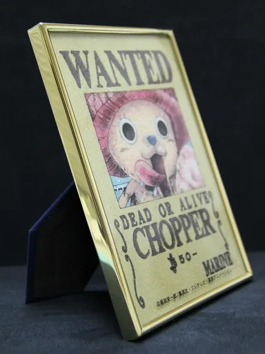 「チョッパー手配書」宝石画2