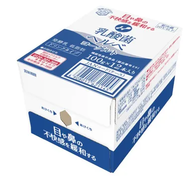 乳酸菌ヘルベヨーグルト ドリンクタイプ（段ボール）