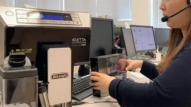 現在のコールセンターの様子