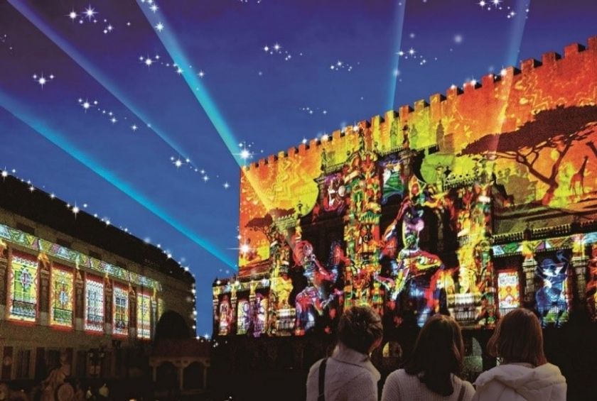 25thアニバーサリーフィナーレは音と光が奏でる情熱の世界へ!
大迫力のプロジェクションマッピング 12月21日(土)スタート!