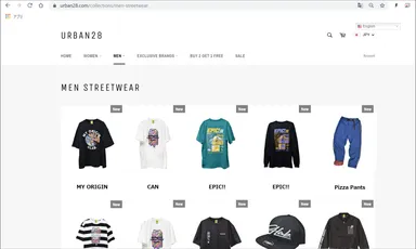 URBAN28 オンラインショップ