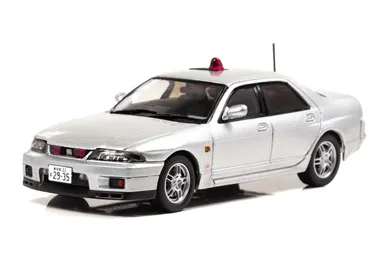 1/43 日産 スカイライン GT-R AUTECH VERSION 1998 埼玉県警察高速道路交通警察隊車両(覆面／銀)