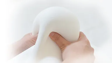 ふわふわもちもちするソファー