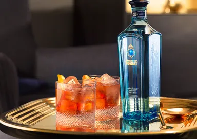 ボンベイサファイアカクテル(スカイラウンジ空)