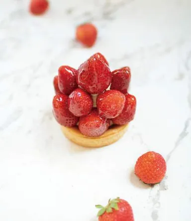 『完熟イチゴのタルト / 1,100 円( 税込)』