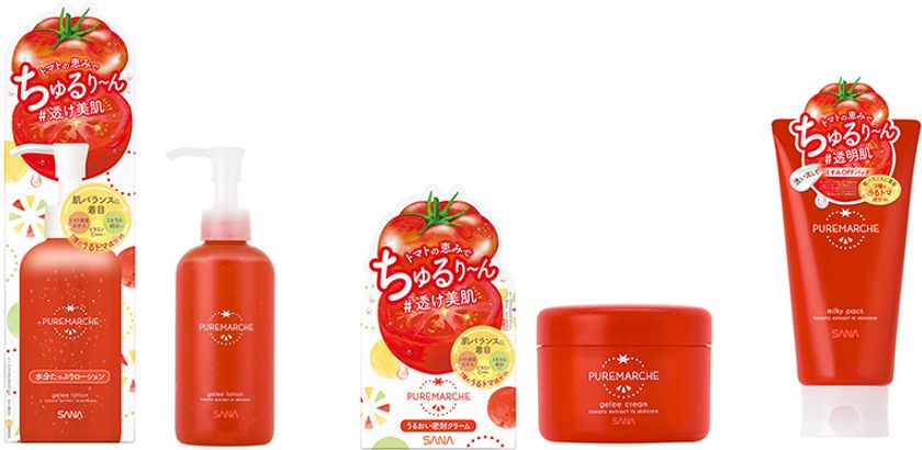 【2020年2月26日】
フレッシュな野菜や果物成分を配合した
新スキンケアブランド『ピュレマルシェ』より
「ジュレローション」
「ジュレクリーム」
「ミルキーパック」発売
