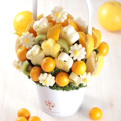 年始の手土産に新提案 フルーツブーケ専門店プレジールの金柑を使用した新商品