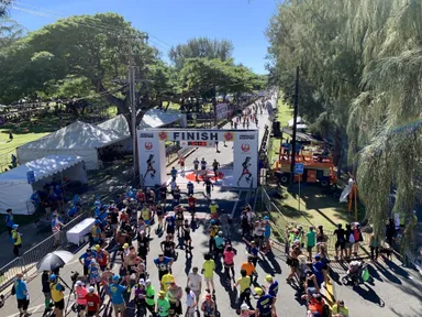 フィニッシュエリア