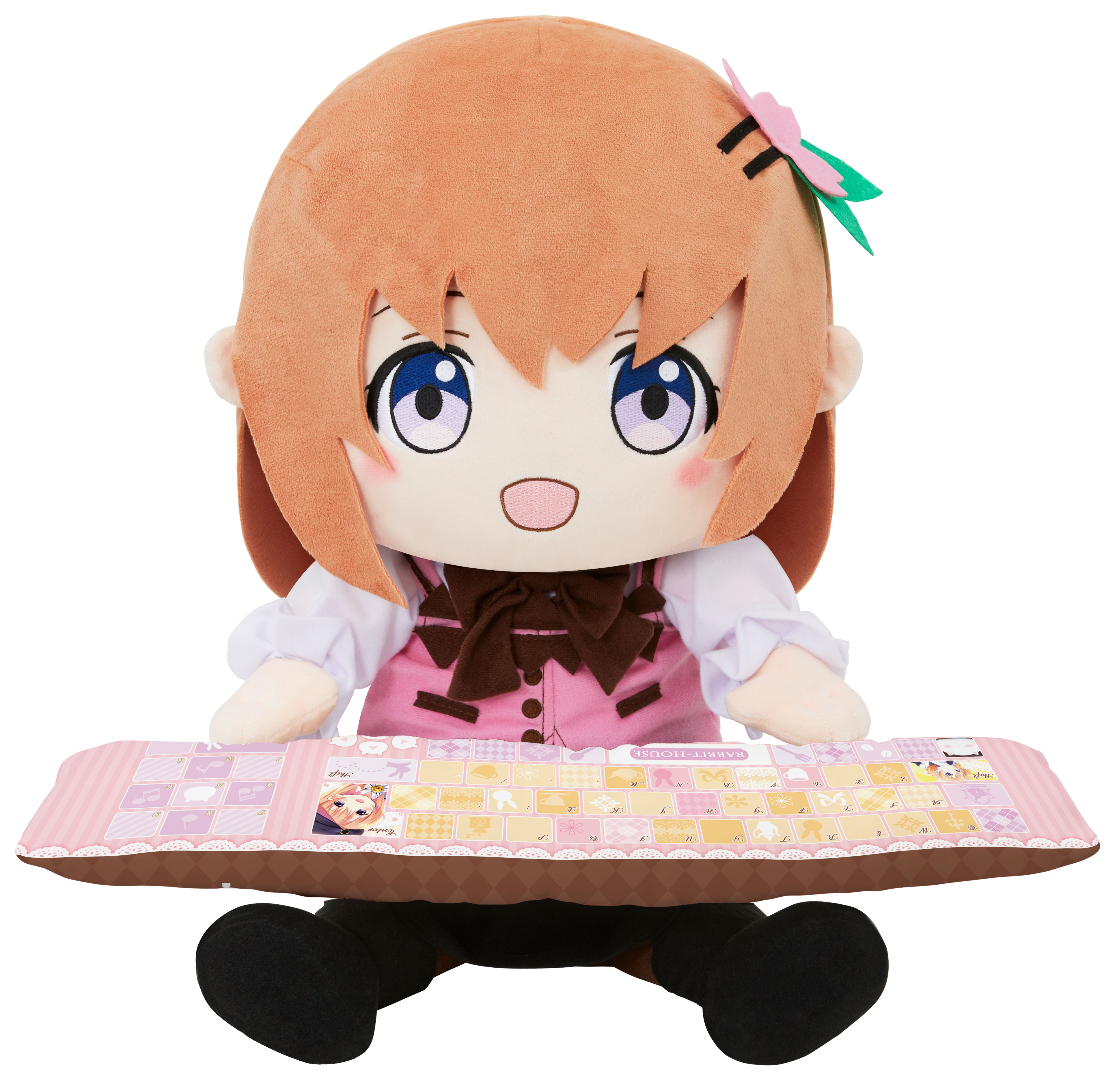 ご注文はうさぎですか？？』のココアとチノがもふもふのPCクッションに 