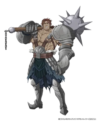 古びた鎧の大男