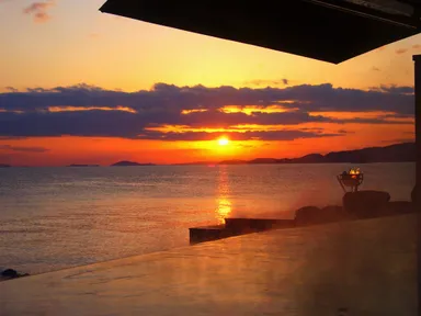 銀波荘　露天風呂　天海の湯-2