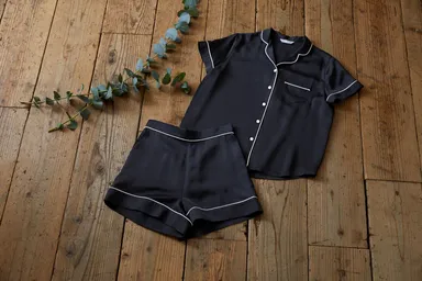 ショートスリーブ＋ショートパンツ 上下セットBLACK