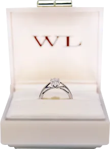 プロポーズ用のリングの写真