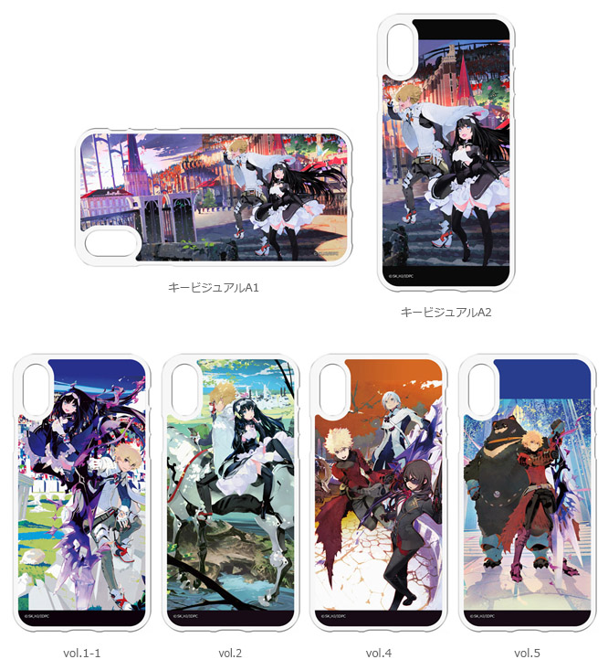 アニメ インフィニット デンドログラム のキャラを印刷した手帳型スマホケースやiphoneケースなど3種各6製品が新登場 Every Life