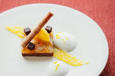 【軽井沢ホテルブレストンコート】デセール・ド・ラ・バレンタイン_4品目：想い出の中で_01