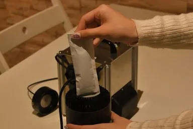 水と専用パックで(2)