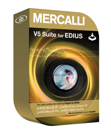 Mercalli V5 Suite for EDIUS
