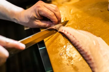 白寿真鯛の調理